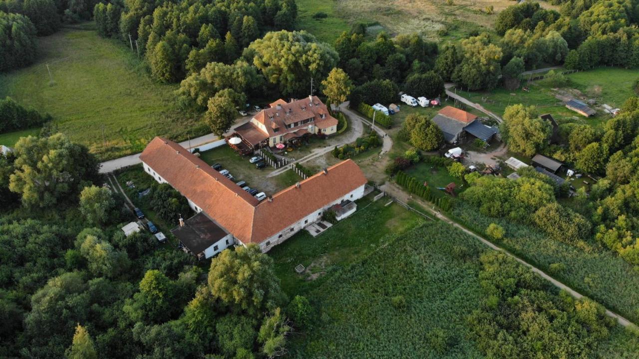 Folwark Luknajno Nad Jeziorem Sniardwy Gospoda Dziedzictwo Kulinarne Warmia-Mazury Mikołajki Exterior foto
