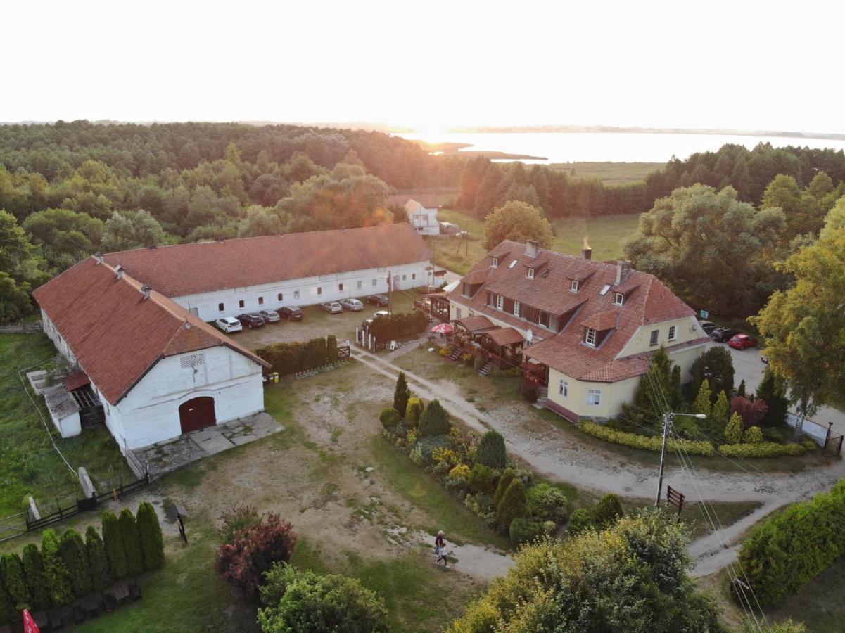 Folwark Luknajno Nad Jeziorem Sniardwy Gospoda Dziedzictwo Kulinarne Warmia-Mazury Mikołajki Exterior foto