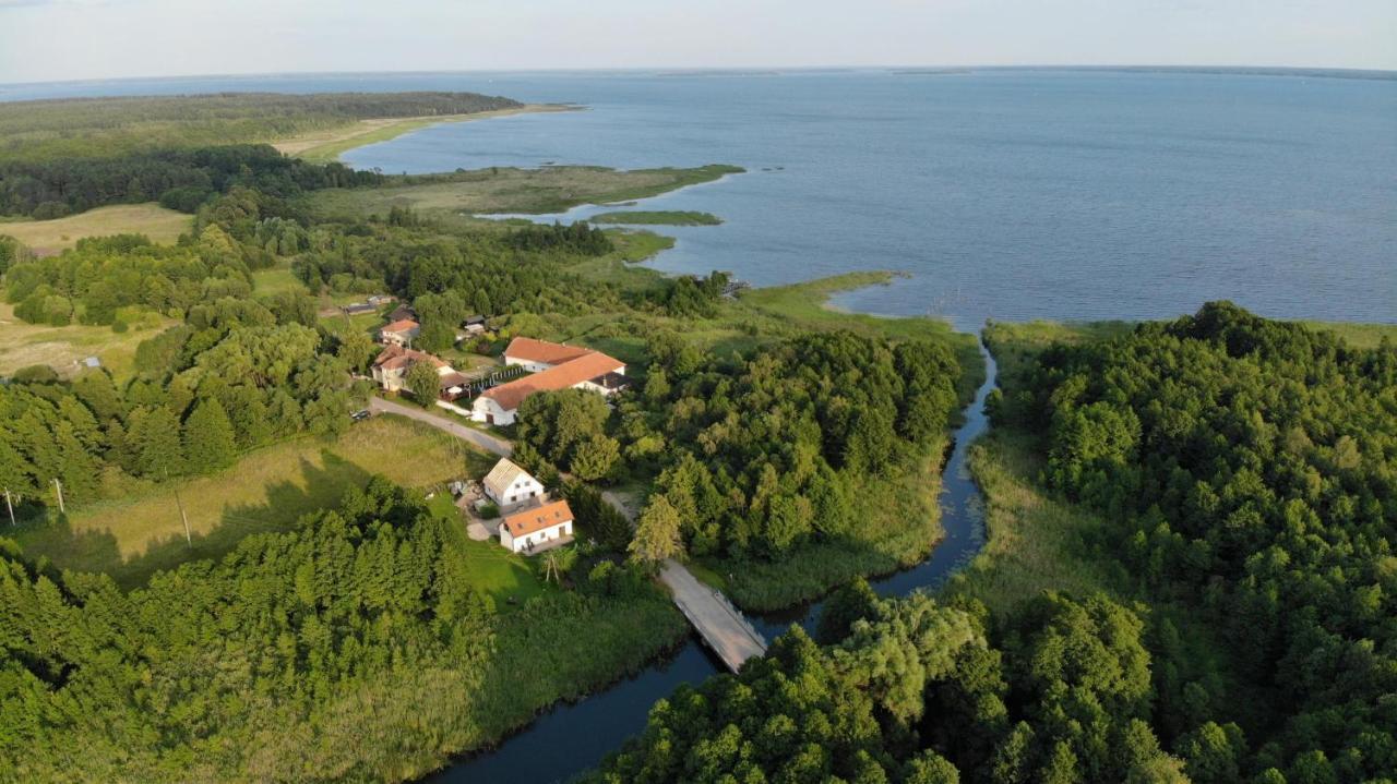 Folwark Luknajno Nad Jeziorem Sniardwy Gospoda Dziedzictwo Kulinarne Warmia-Mazury Mikołajki Exterior foto